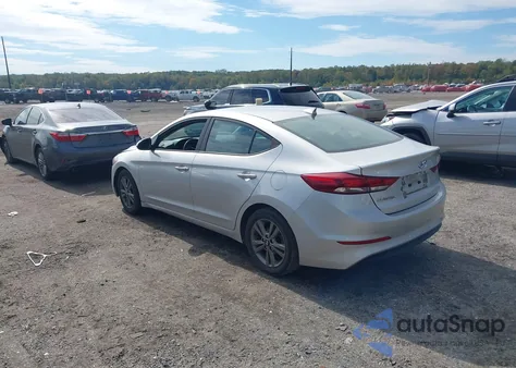 2018 Hyundai Elantra Sel из США, поврежденный, VIN 5NPD84LF4JH334022
